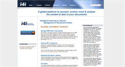 Desktop Screenshot of i4i.com